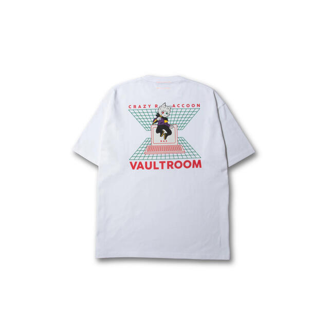 Vaultroom Ras Tee Lサイズ whiteTシャツ/カットソー(半袖/袖なし)