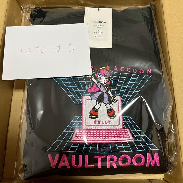 vaultroom × Selly Hoodie / BLK / SizeLの通販 by ななはち's shop ...