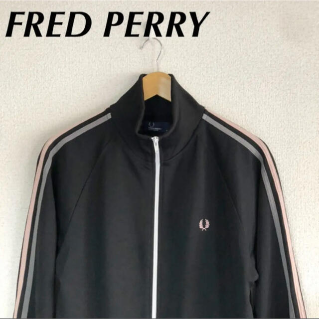 FRED PERRY - フレッドペリー トラックジャケット ブラック Mの通販 by 