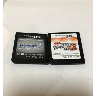 ポケモン　DS ソフト　ソウルシルバー　ホワイト2 セット(携帯用ゲームソフト)