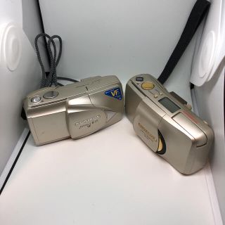 オリンパス(OLYMPUS)のオリンパス μzoom105deluxeとμⅡ115VF(フィルムカメラ)