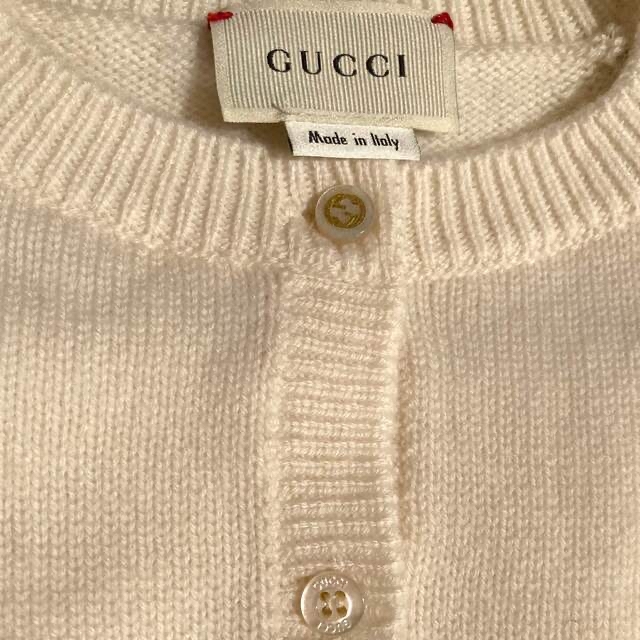 Gucci - GUCCIチルドレンズ カシミアカーディガンの通販 by kitty☆'s