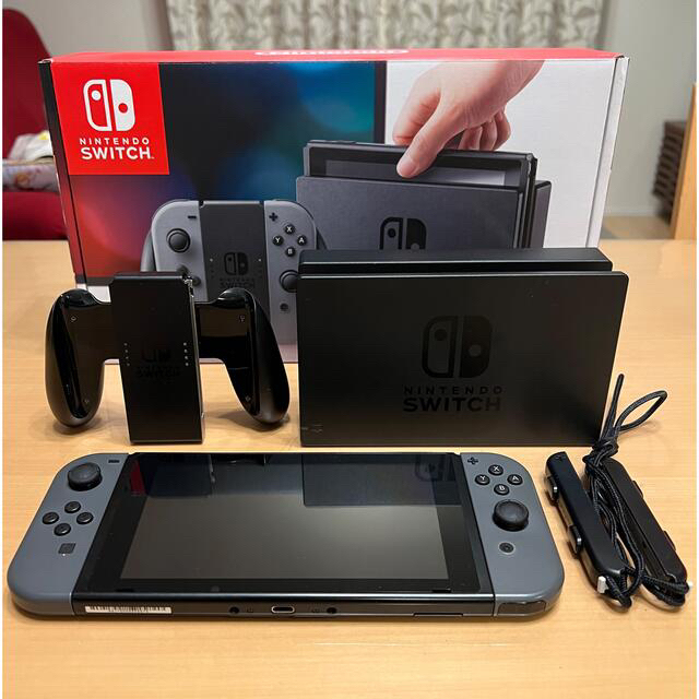 Nintendo Switch JOY-CON グレー 本体 初期型-