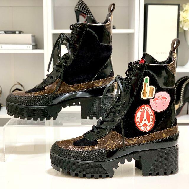 Louis Vuitton ソックス ワッペンブーツ38 | eclipseseal.com