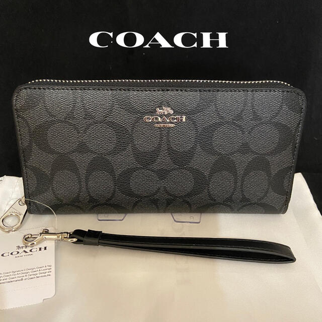 COACH - プレゼントにも❤️コーチ 2021新作ストラップ付黒 ...