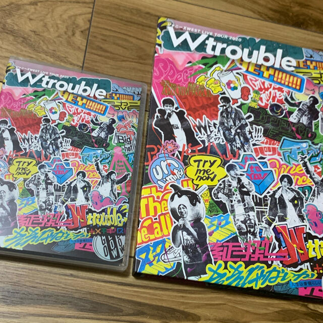 春夏新作 ジャニーズWEST「W セット- trouble」DVD ジャニーズWEST