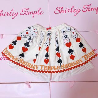 シャーリーテンプル(Shirley Temple)のシャーリーテンプル トランププリント キュロット (スカート)