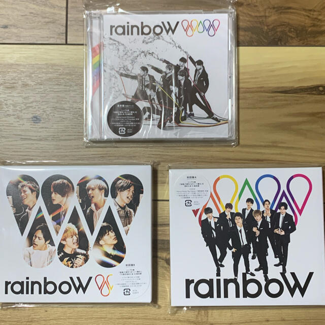 rainboW /初回盤A.初回盤B.通常盤セット売り