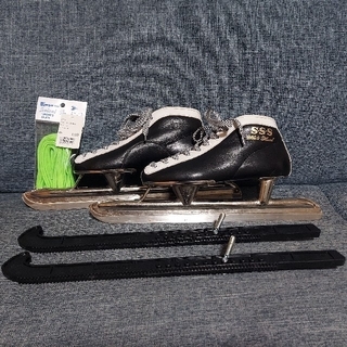 スピードスケート靴　21.5cm(ウインタースポーツ)
