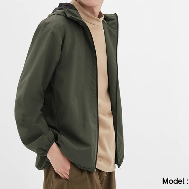 GU(ジーユー)のウィンドプルーフシェルパーカ メンズのジャケット/アウター(マウンテンパーカー)の商品写真