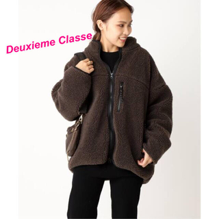 ドゥーズィエムクラス(DEUXIEME CLASSE)のDeuxieme Classe ボア　ブルゾン　アウター　ジャケット(ブルゾン)