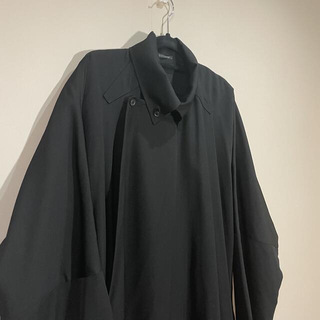 Yohji Yamamoto(ヨウジヤマモト)のyohjiyamamoto POUR HOMME 19AW 長袍 ロングコート メンズのジャケット/アウター(ステンカラーコート)の商品写真