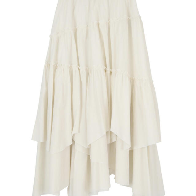 titivate(ティティベイト)のランダムティアードスカート　Mサイズ　titivate レディースのスカート(ロングスカート)の商品写真