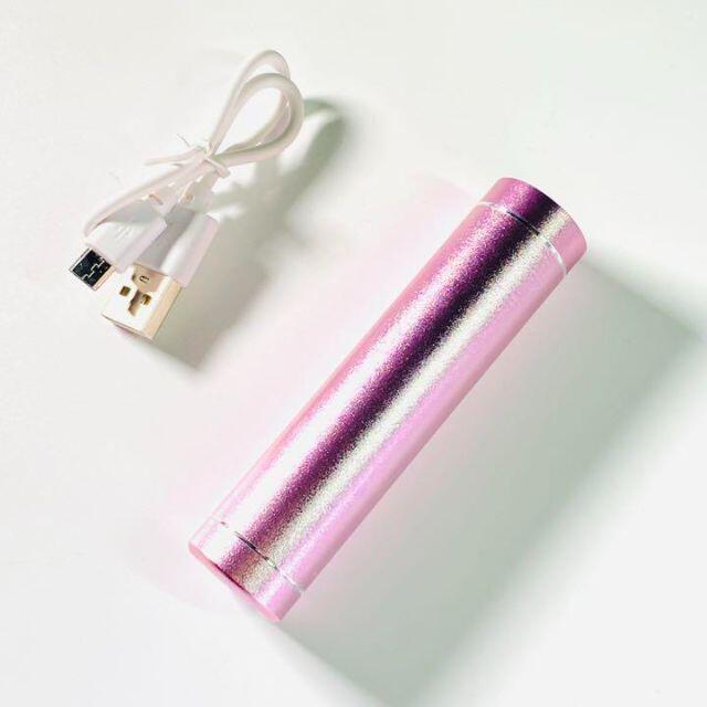 ［新品未開封］PSE認証済　モバイルバッテリー　2個セット　/ 1200mAh スマホ/家電/カメラのスマートフォン/携帯電話(バッテリー/充電器)の商品写真