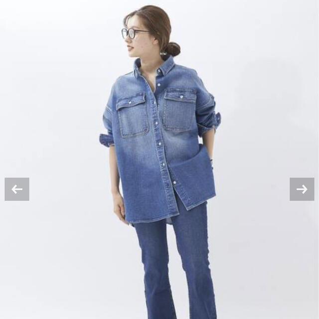 Plage(プラージュ)の【完売品】Healthy denim／ヘルシーデニムBIG シャツ レディースのトップス(シャツ/ブラウス(長袖/七分))の商品写真