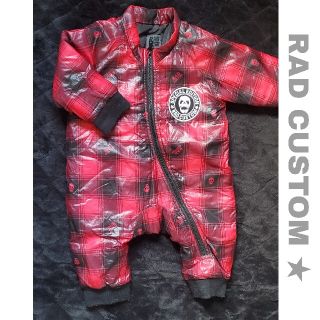 ラッドカスタム(RAD CUSTOM)のRAD CUSTOM ★ ロンパース ダウンコート(ジャケット/コート)