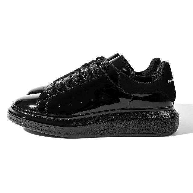 新品 Alexander McQueen オーバーサイズ エナメル (セール) 靴