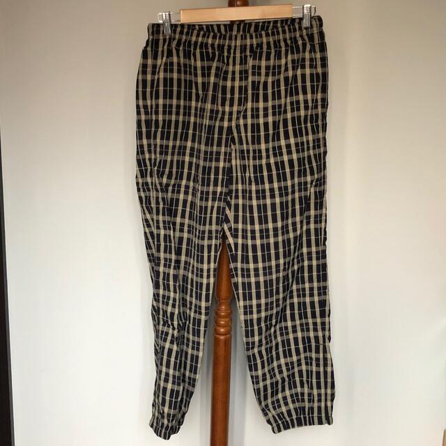 Supreme Nylon Plaid Track Pant