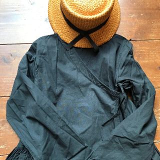 29日まで sale!! ¥3000ofメゾンドソイルコットンカシュクールドレス