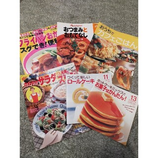 料理・お菓子 レシピ本6冊まとめ売り(料理/グルメ)