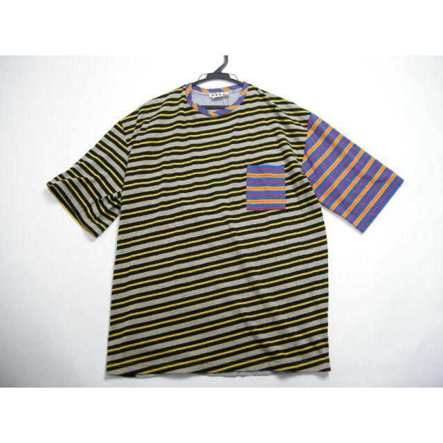 ★美品★ MARNI Tシャツ マルチボーダー パックT セット 56 22ss