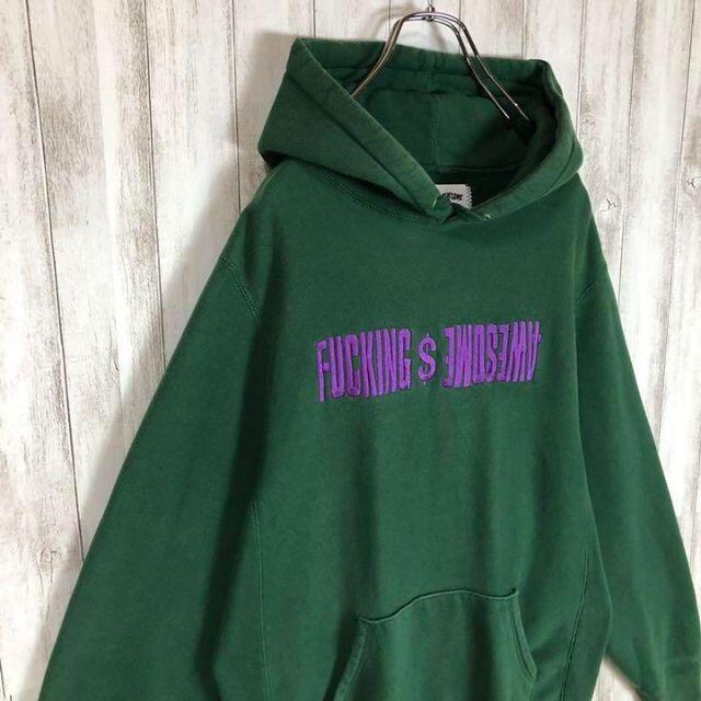 超歓迎特価 Fucking Awesome 刺繍ロゴ デカロゴ パーカーの通販 by 古着vajra|ラクマ 特価国産