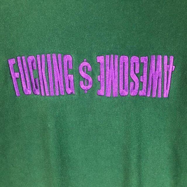 超歓迎特価 Fucking Awesome 刺繍ロゴ デカロゴ パーカーの通販 by 古着vajra|ラクマ 特価国産