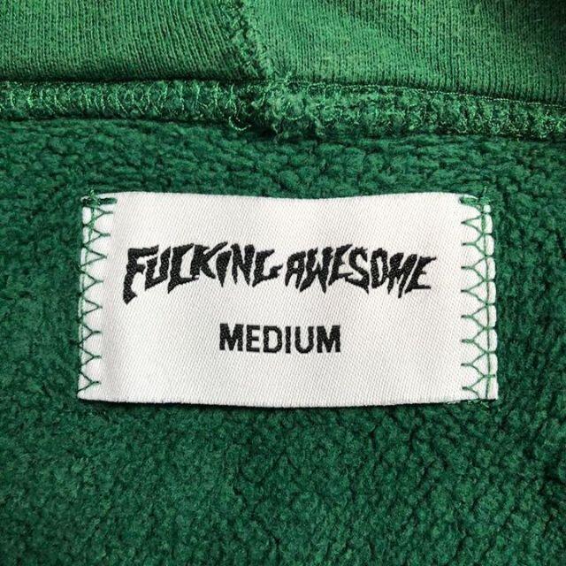 超歓迎特価 Fucking Awesome 刺繍ロゴ デカロゴ パーカーの通販 by 古着vajra|ラクマ 特価国産