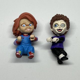 タカラトミーアーツ(T-ARTS)のひっぱルンChucky チャッキーA、グレン2体セット　チャイルドプレイ　ガチャ(SF/ファンタジー/ホラー)