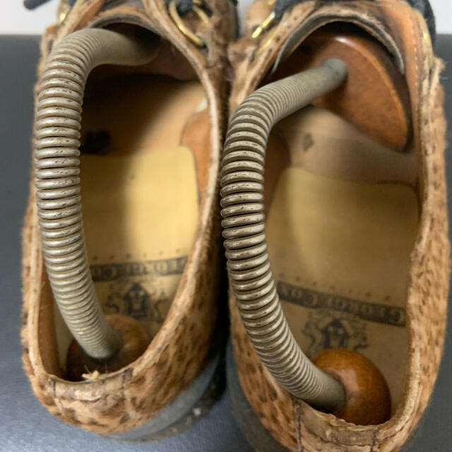 GEORGE COX(ジョージコックス)のジョージコックス レオパード ラバーソール 中古　UK5 メンズの靴/シューズ(ブーツ)の商品写真