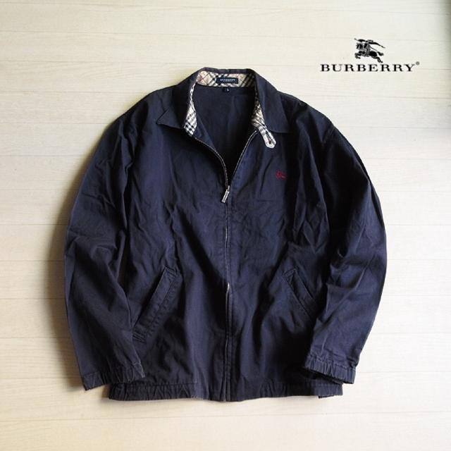 BURBERRY(バーバリー)の美品 大きめS バーバリーロンドン メンズジャケット ネイビー メンズのジャケット/アウター(その他)の商品写真