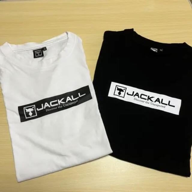 JACKALL(ジャッカル)のジャッカル白Tシャツ 希少XL スポーツ/アウトドアのフィッシング(ウエア)の商品写真