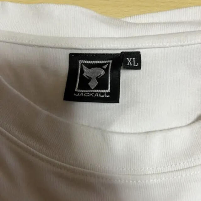 JACKALL(ジャッカル)のジャッカル白Tシャツ 希少XL スポーツ/アウトドアのフィッシング(ウエア)の商品写真