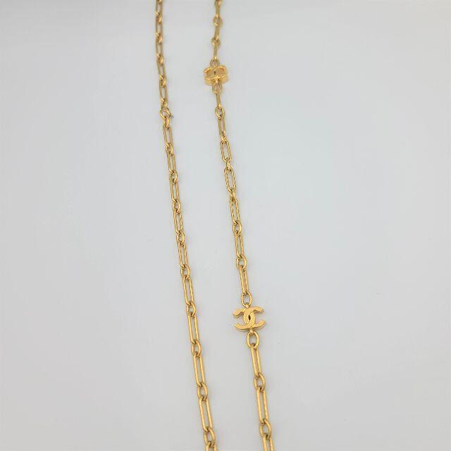 CHANEL - 確実正規品 シャネル ネックレス ヴィンテージ ゴールドの