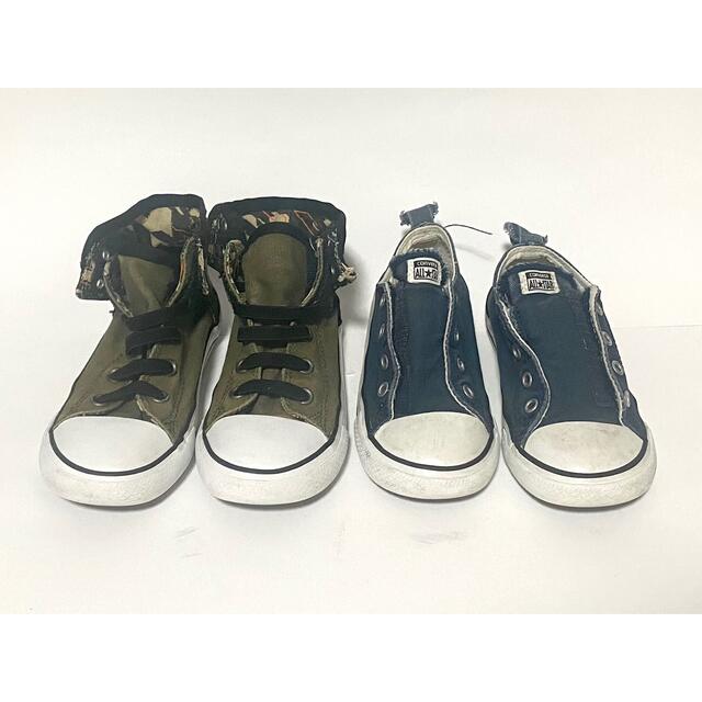 CONVERSE(コンバース)の限定セール！ converse オールスター 2足セット 16.5cm お得 キッズ/ベビー/マタニティのキッズ靴/シューズ(15cm~)(スニーカー)の商品写真