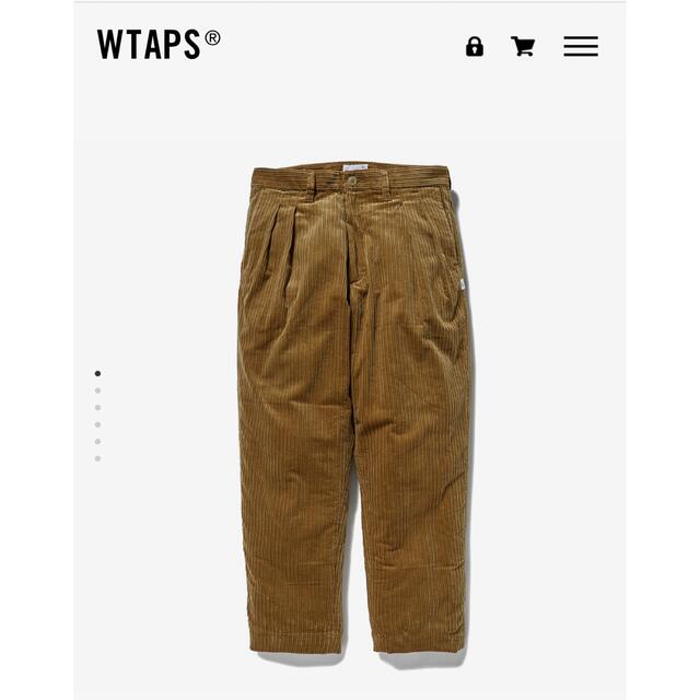 W)taps(ダブルタップス)のwtaps TROUSERS / COTTON. CORDUROY Sサイズ メンズのパンツ(ワークパンツ/カーゴパンツ)の商品写真