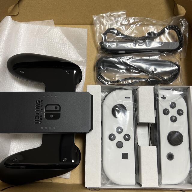 Nintendo Switch ジョイコン有機EL ホワイト ストラップ 付属 Nintendo Switch ジョイコン有機EL ホワイト ストラップ 付属