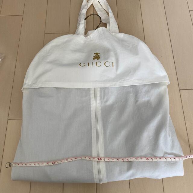 Gucci(グッチ)の【レア】GUCCI ベビー コート カシミア混 イタリア製 カバー付き（紺） キッズ/ベビー/マタニティのキッズ服女の子用(90cm~)(コート)の商品写真