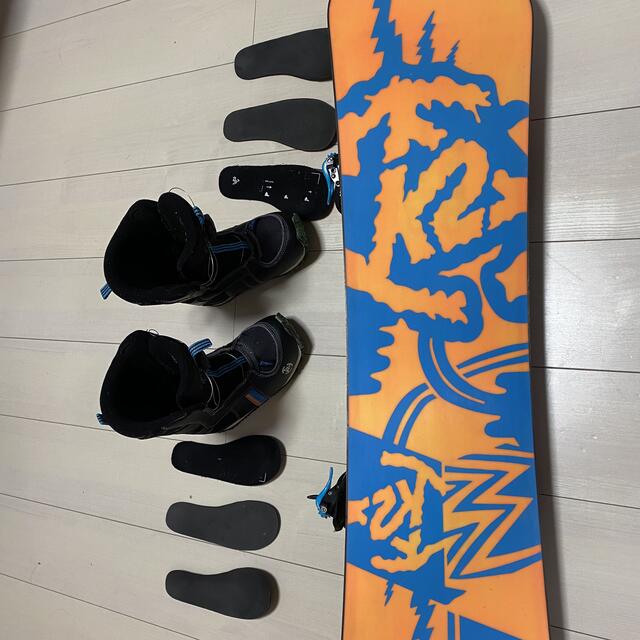 K2 スノーボード キッズ 100cm 3点セット grom package