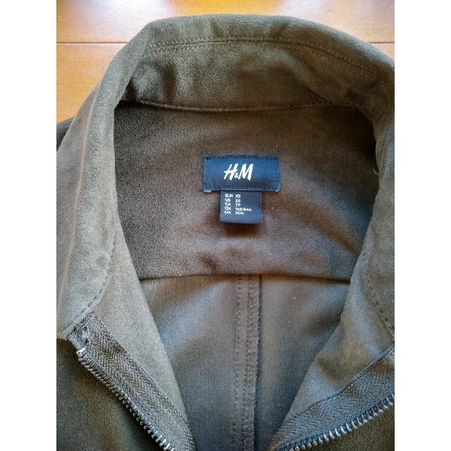 H&M(エイチアンドエム)の新品未使用❗H＆Mスエード調シャツジャケット❗ メンズのジャケット/アウター(レザージャケット)の商品写真