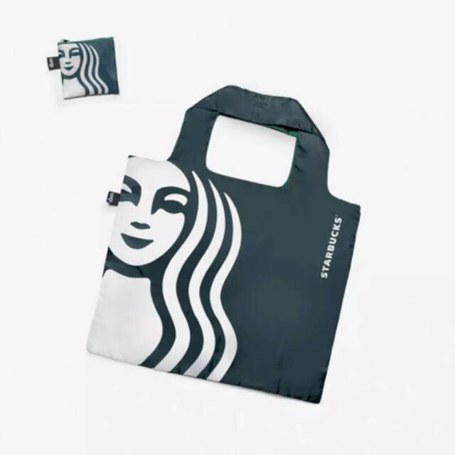 Starbucks Coffee(スターバックスコーヒー)のスタバ海外限定　エコバッグ　サイレン柄　新品未使用 レディースのバッグ(エコバッグ)の商品写真