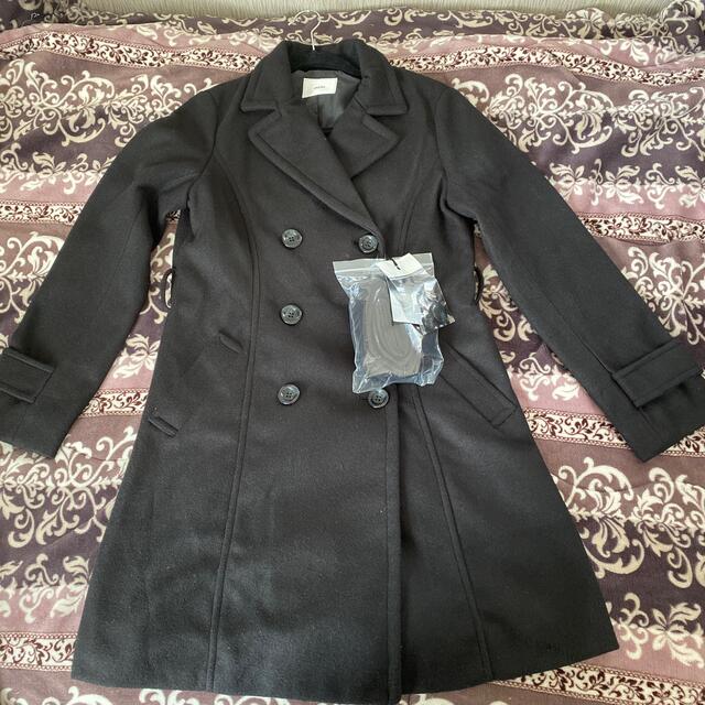 INGNI(イング)のINGNI コート イング 黒コート レディースのジャケット/アウター(ピーコート)の商品写真