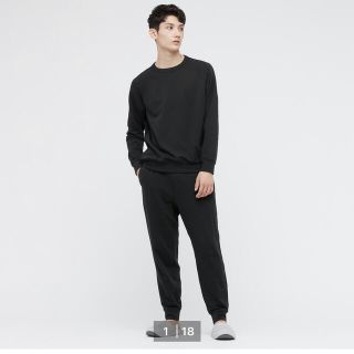 ユニクロ(UNIQLO)の新品未使用☆UNIQLOウルトラストレッチスウェット☆XL(スウェット)