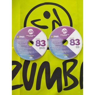 ズンバ(Zumba)の希少品　ZUMBA　ズンバ　ZIN83　CD＆DVD　インストラクター専用(スポーツ/フィットネス)