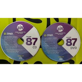 ズンバ(Zumba)のZUMBA　ズンバ　ZIN87　CD　＆　DVD　インストラクター専用(スポーツ/フィットネス)