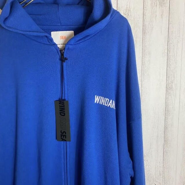 SEA(シー)のWIND AND SEA /ウィンダンシー/SEA BIG ZIP HOODIE メンズのトップス(パーカー)の商品写真