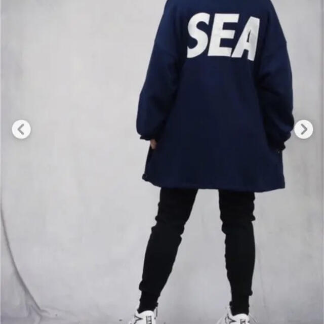 SEA(シー)のWIND AND SEA /ウィンダンシー/SEA BIG ZIP HOODIE メンズのトップス(パーカー)の商品写真