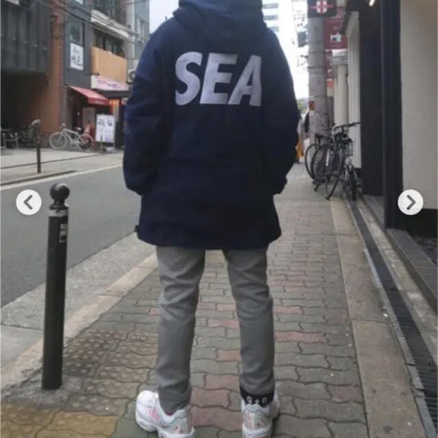 SEA(シー)のWIND AND SEA /ウィンダンシー/SEA BIG ZIP HOODIE メンズのトップス(パーカー)の商品写真