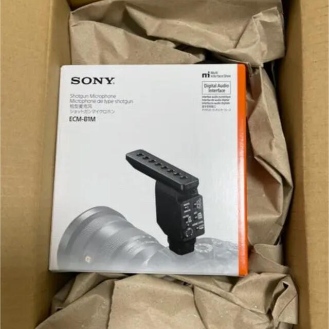 SONY ECM-B1M ショットガンマイクロホン 新品未使用 即日発送 最大15