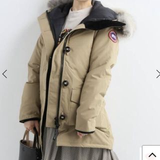 カナダグース(CANADA GOOSE)のカナダグース　ベージュxs(ダウンジャケット)